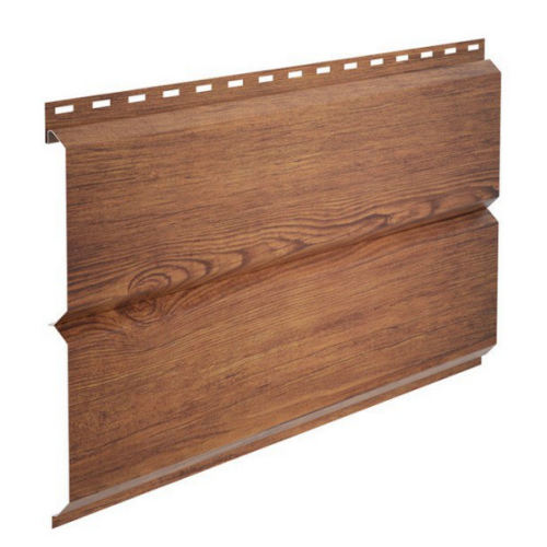 Металлический Сайдинг Евробрус Золотий Дуб 3D (3м)