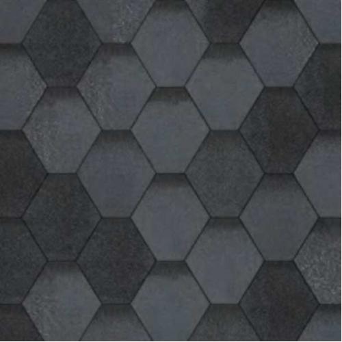 Битумная черепица Акваизол Мозайка Маренго