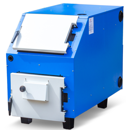 Твердопаливний котел Буржуй Універсал УДГ 21 (У КОМПЛЕКТІ вихід димоходу круглий 170 мм)