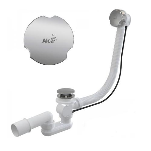 Сифон-автомат для ванної кімнати Alca Plast A 55 ТМ-80 (подовжений)