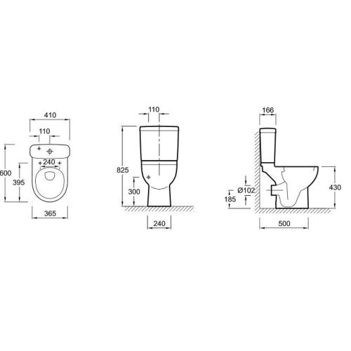 Унітаз Jacob Delafon ODEON UP 18557К-00