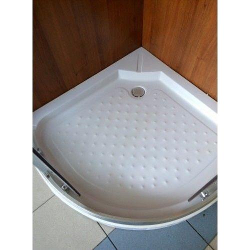 Душова кабіна Sansa SH-90/15 Рама - пол алюміній, скло - матове, мозаїка