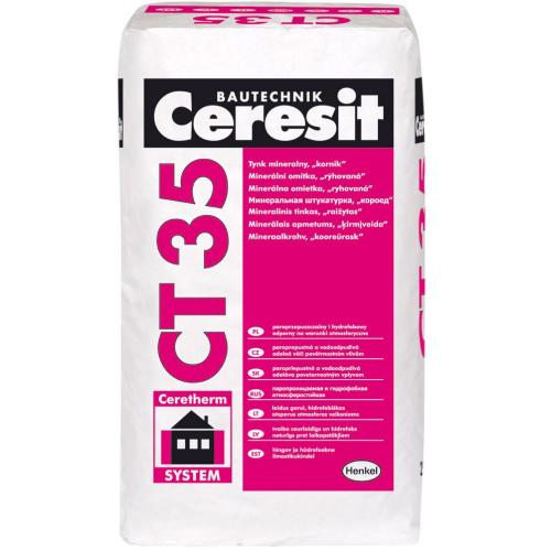 Ceresit CT-35 База Штукатурка декоративная "Короед" 2,5 мм, под покраску