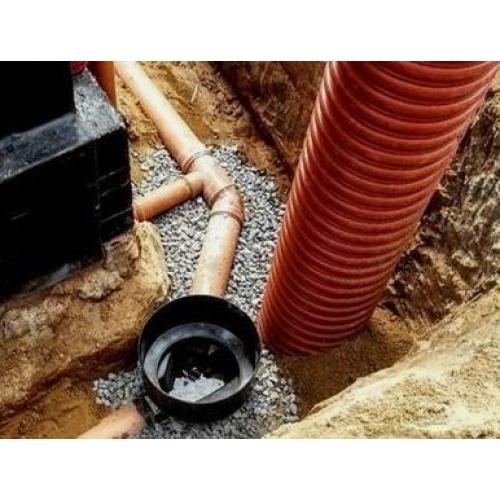 Дно-лоток прохідний для дренажної труби 425х160 Дно-лоток прохідний для дренажної труби 425х160