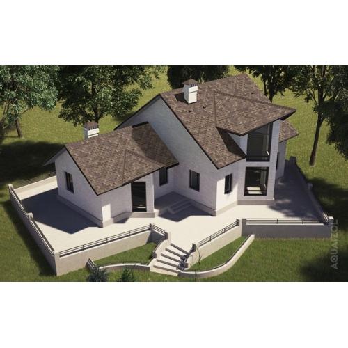 Битумная черепица Акваизол Акцент Мехико