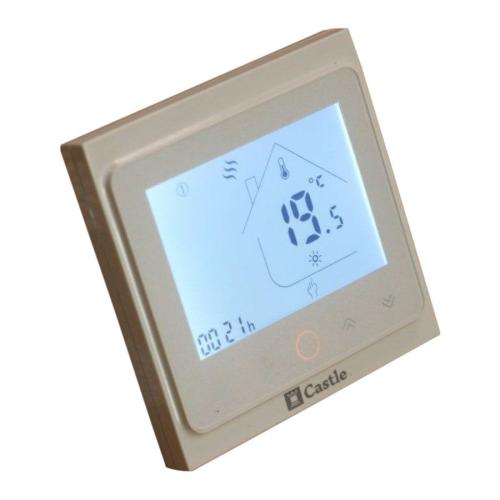Терморегулятор програмований Castle з функцією Wi-Fi TWE02 (Білий)