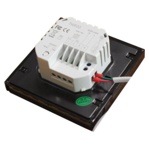 Терморегулятор програмований Castle з функцією Wi-Fi TWE02 (Чорний)