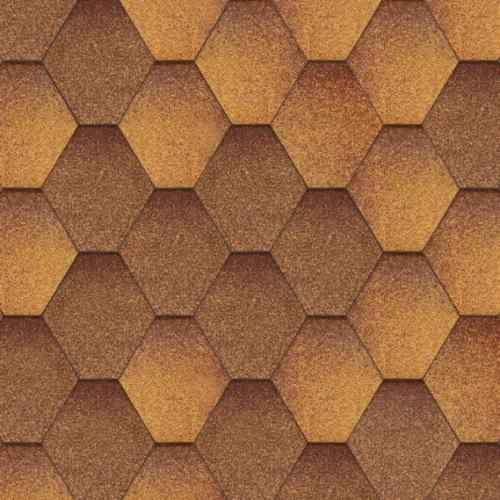 Битумная черепица Акваизол Мозайка Осенний клён