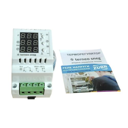 Терморегулятор Terneo sneg з датчиком сніготанення