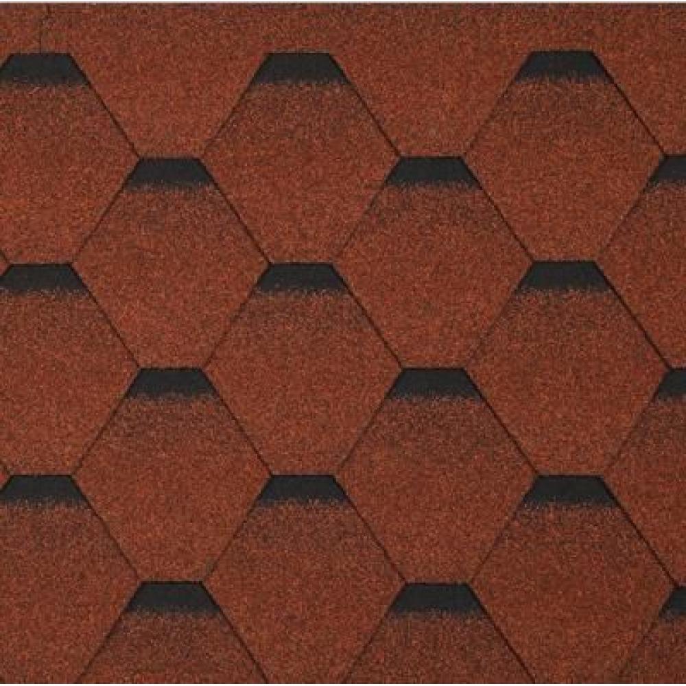 Битумная черепица Owens Corning Oak Euro (Terraccota)