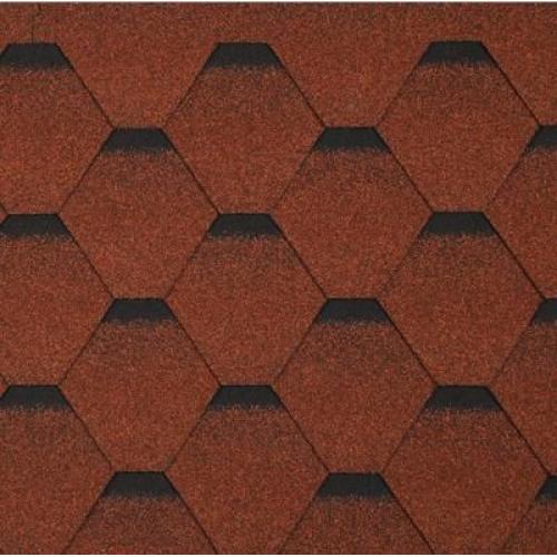 Бітумна черепиця Owens Corning Oak Euro (Terraccota)