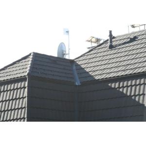 Композитная металлочерепица Evertile (Черный 44)