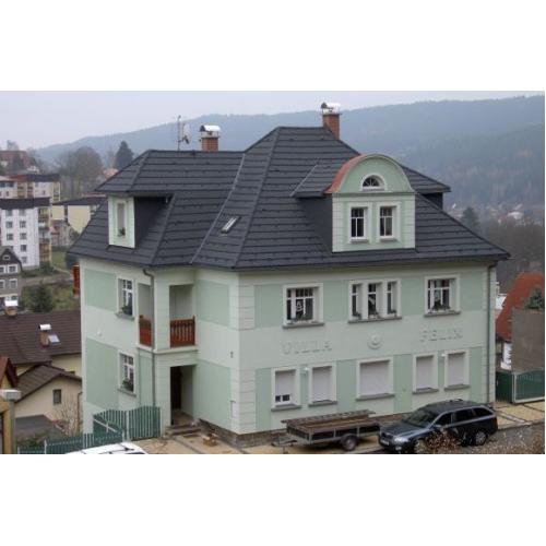 Композитная металлочерепица Evertile (Черный 44)