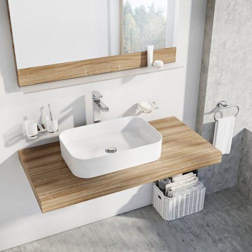 Керамический умывальник Ravak 550 Ceramic SLIM R Керамический умывальник Ravak 550 Ceramic SLIM R