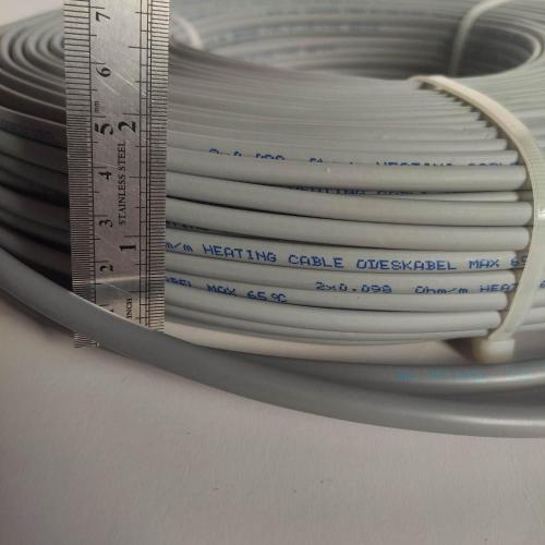 Теплый пол GrayHot двухжильный кабель 129 Вт