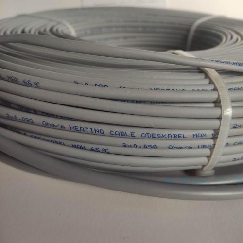 Теплый пол GrayHot двухжильный кабель 1725 Вт