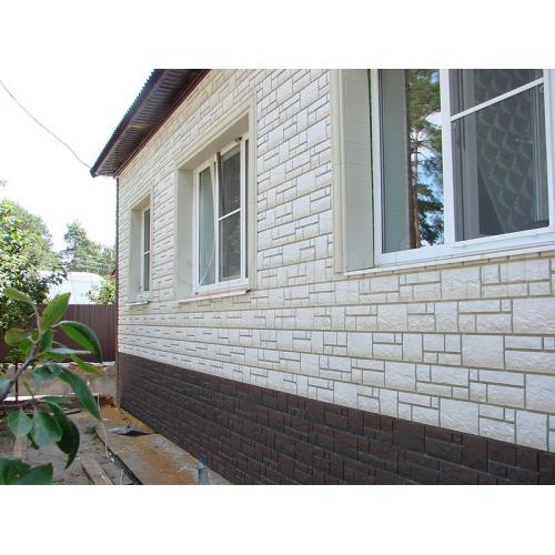 Цокольный сайдинг Docke Burg Weibburg (камень белый)