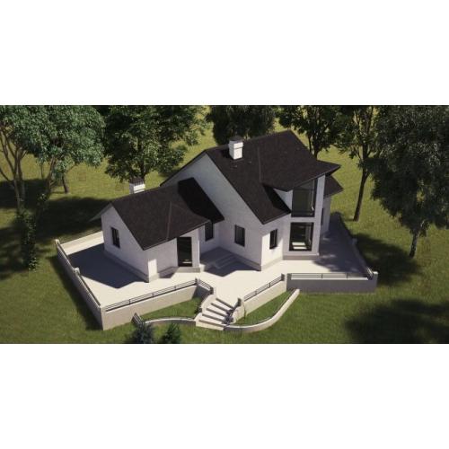 Бітумна черепиця Акваізол Мозайка Коричнева ЕКО Бітумна черепиця Акваізол Мозайка Коричнева ЕКО