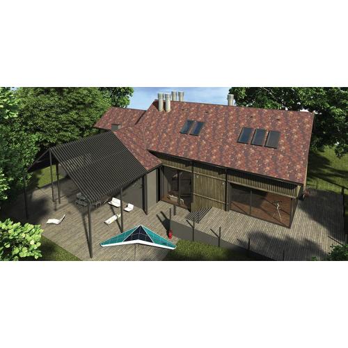 Битумная черепица Акваизол Акцент Марокко Битумная черепица Акваизол Акцент Марокко