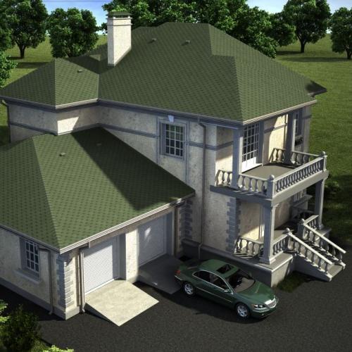 Бітумна черепиця Акваізол Мозайка Альпійський луг Бітумна черепиця Акваізол Мозайка Альпійський луг