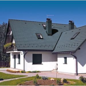 Цементно-піщана черепиця CREATON HEIDELBERG PLANAR (Графіт)