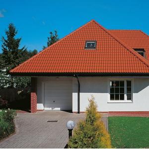 Цементно-піщана черепиця CREATON HEIDELBERG PLANAR (Графіт)