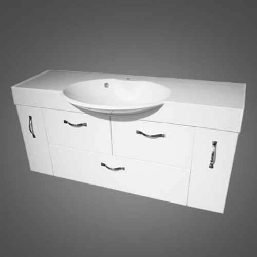 Шафка навісна Sumatra 130 з раковиною "Carme 1300"