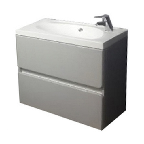 Шафка навісна Fancy Marble модель Titania з раковиною Titania 700 ( на замовлення)