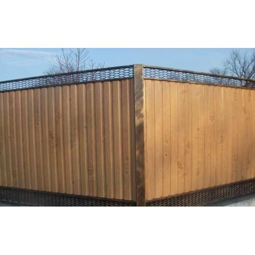 Профнастил Printech під дерево Світле дерево ПС-8 0,45 мм