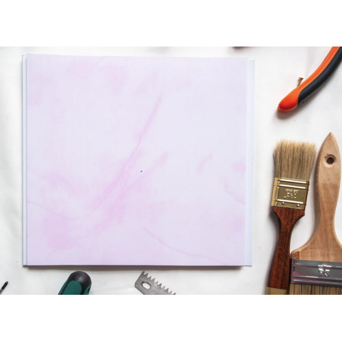 Вагонка пластиковая УММ Panel-it Оникс Мрамор розовый 250смх6м 8 мм