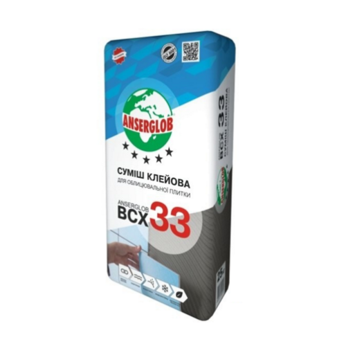 Anserglob Клеевая смесь для плитки ВСХ-33