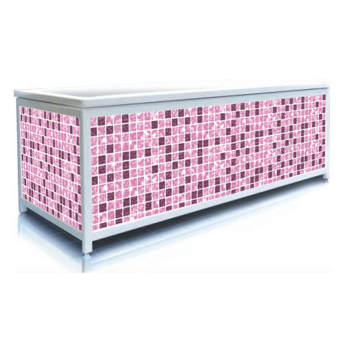 Экран для ванны, ЭЛИТ 170 (квадро сиреневый)