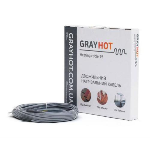Тепла підлога GrayHot двожильний кабель 92 Вт
