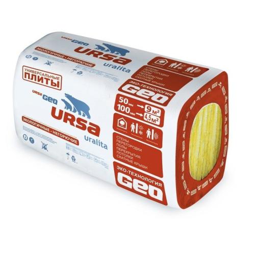 Утеплювач URSA Універсальна плита 1250x600x100 (4,5 м2)