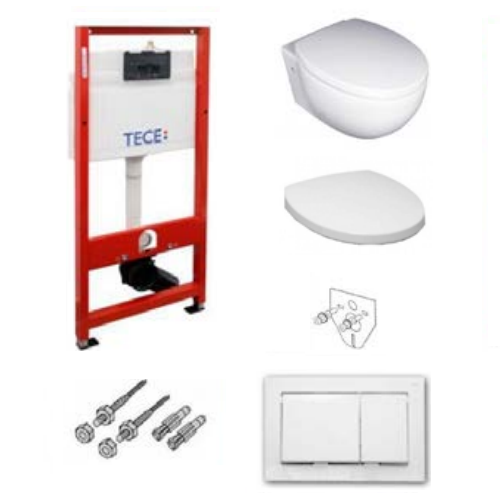 Комплект инсталяции TECE 9.400.000 + унитаз Villeroy&Boch TUBE