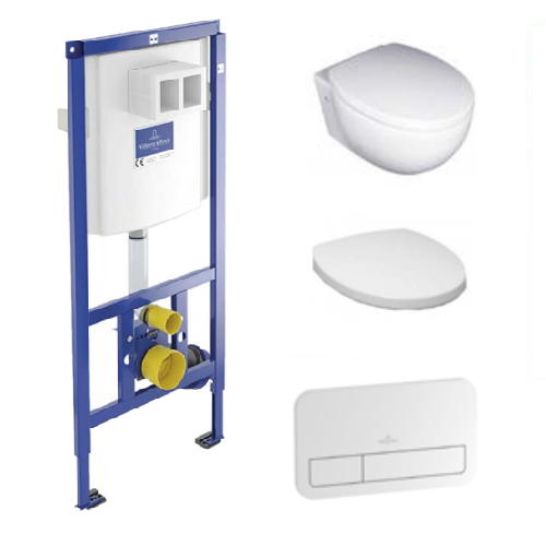 Комплект інсталяції Villeroy&Boch 92246100 + унітаз Villeroy&Boch TUBE