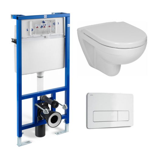 Комплект інсталяції Jika 39565 + унітаз Jika Lyra 2338.0 + кришка 9338.5