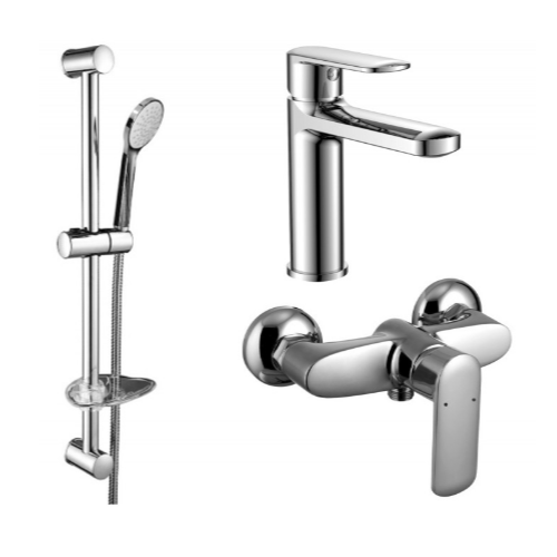 Набір змішувачів Volle Fiesta 15151100 + 15153100 + 15146100 (3 до 1)