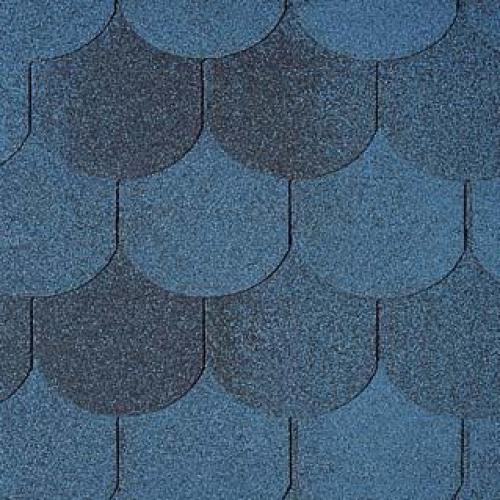 Tegola Бітумна черепиця Nordland Antik (Синя з відливом)
