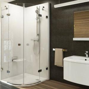 Душевая кабина Brilliant BSKK4 80 Рама - хром, стекло - каленое прозрачное