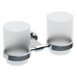 Держатель с двумя стаканами  Ravak Chrome CR 222.00 д/зубных щеток