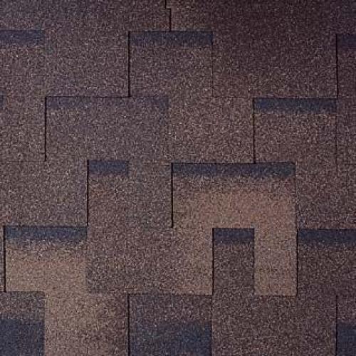 Tegola Битумная черепица Nordland Alpin (Коричневая с отливом)