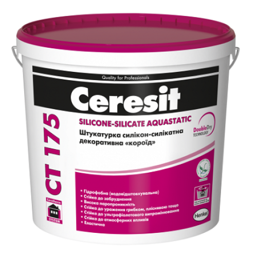 Ceresit CT-175 Штукатурка декоративна силікон-силікатна