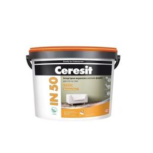 Ceresit IN-50 Basic інтер'єрна матова акрилова фарба, 10л