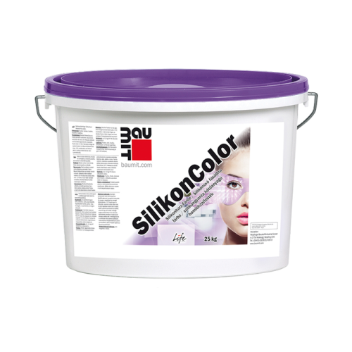 Baumit SilikonColor фасадна силіконова фарба, 14 л
