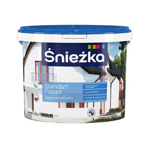 Sniezka Standart Fasad фарба, 14 кг
