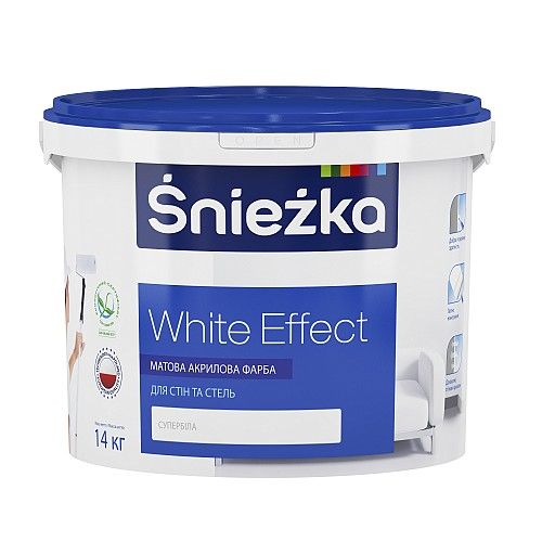 Sniezka White Effect фарба, 14 кг