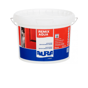 Акрилова емаль Aura Luxpro Remix Aqua 30, 2,5 л
