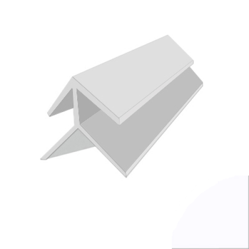 Угол ПВХ белый внутренний и внешний (6м)