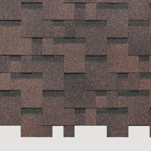 Бітумна черепиця Docke Basic Лабірант Кричневий